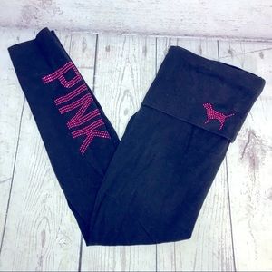 PINK Victoria’s Secret Bling Yoga Leggings